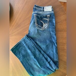 Silver suki high slim boot cut jeans
